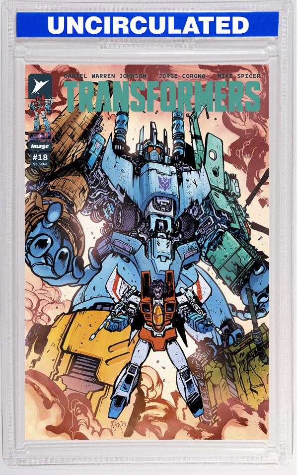 Transformers #18 CVR A Daniel Warren Johnson & Mike Spicer