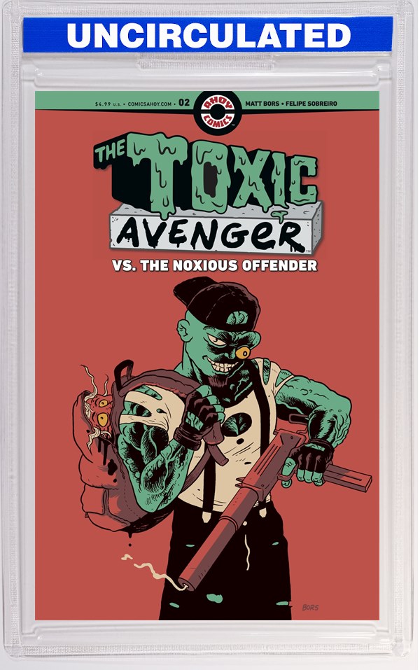 Toxic Avenger Vs The Noxious Offender #2 (Of 5) CVR A Matt Bors (MR)