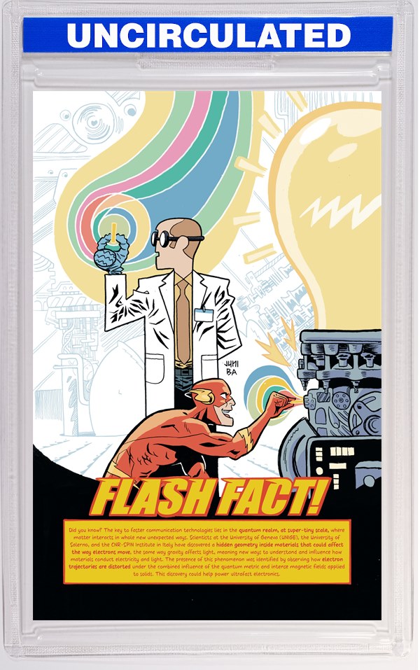 Flash #35 CVR C Juni Ba Card Stock VAR