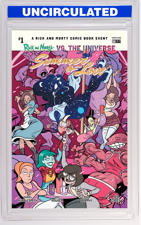 Rick And Morty Vs The Universe Summer Of Love #1 (One Shot) CVR D INC Tom Fowler Event VAR