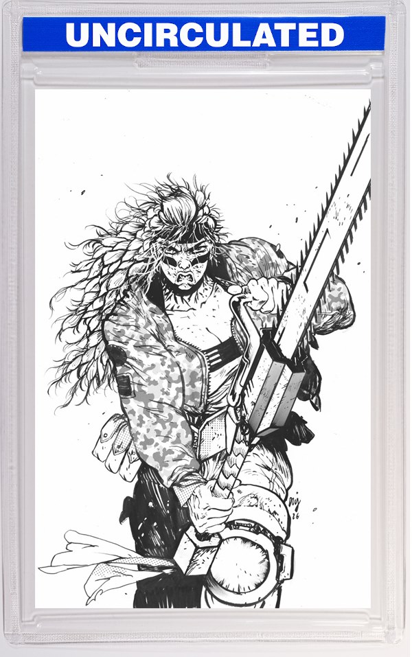 Chainkata #2 CVR D Daniel Warren Johnson Raw Art VAR
