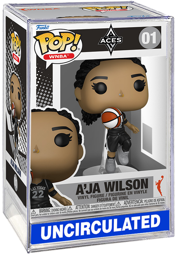 A'ja Wilson Las Vegas Aces (Black Jersey) Funko Pop! #01