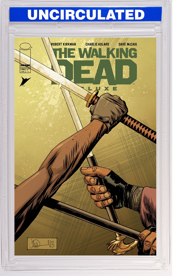 Walking Dead Deluxe #110 CVR B Charlie Adlard & Dave McCaig VAR (MR)