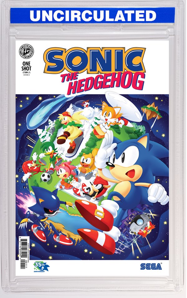 Sonic The Hedgehog: 35th Anniversary Special Variant B (Hammerstrom)