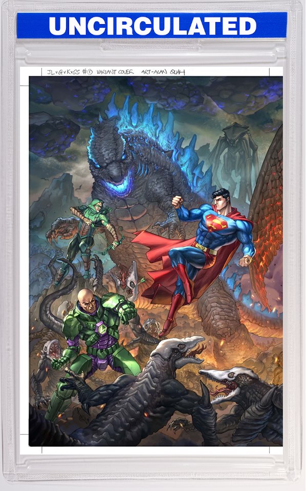 Justice League Vs Godzilla Vs Kong 2 #1 (Of 7) CVR C Alan Quah Card Stock VAR