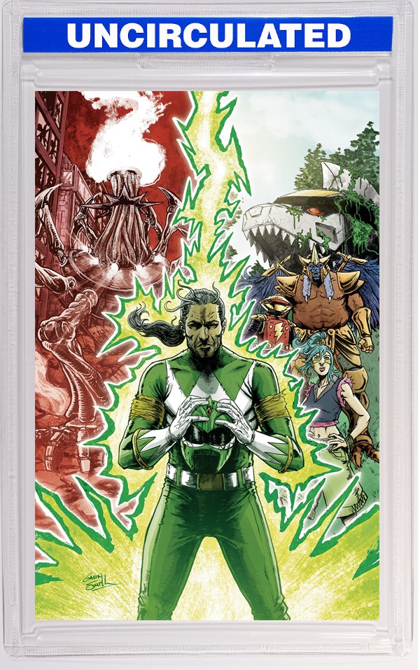 Power Rangers Green #2 H INCV Variant (Full Art, Smith)