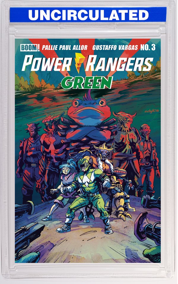 Power Rangers Green #3 B Variant (Dressed, Vargas)