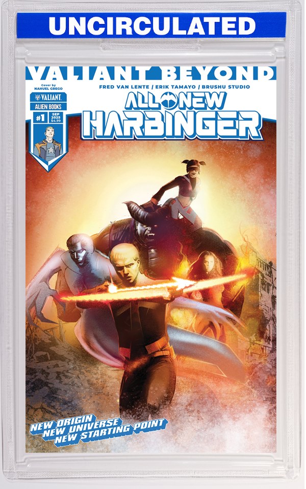 Valiant Beyond: All-New Harbinger #1 Variant C (Calero Connecting Variant)