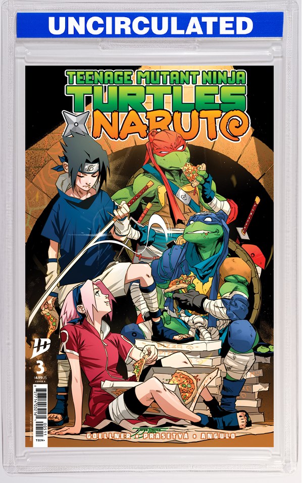 Teenage Mutant Ninja Turtles X Naruto #3 Cover A (Jiménez)