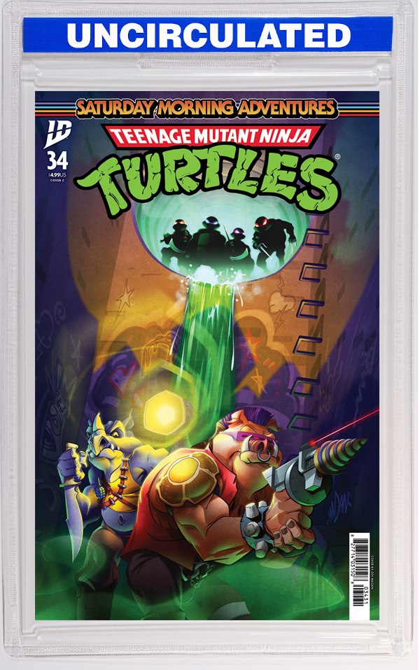 Teenage Mutant Ninja Turtles: Saturday Morning Adventures #34 Variant C (Madan)
