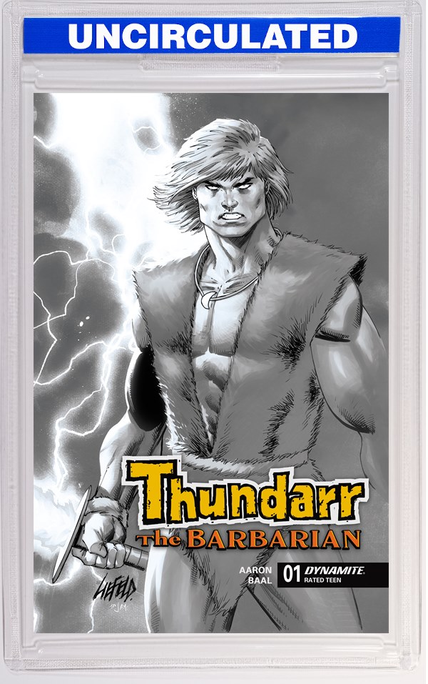 Thundarr The Barbarian #1 CVR M INC Rob Liefeld Line Art VAR