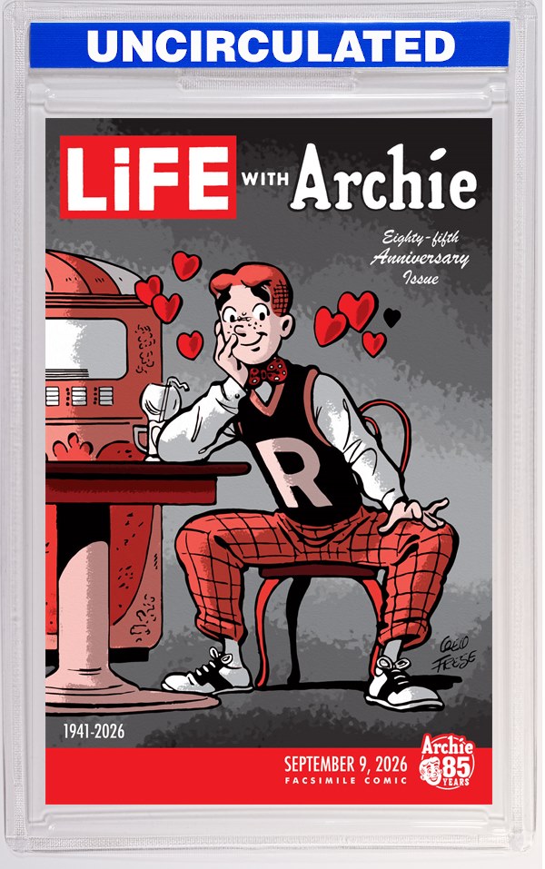 Life With Archie #1 Facsimile CVR E George Frese Foil Life Magazine VAR