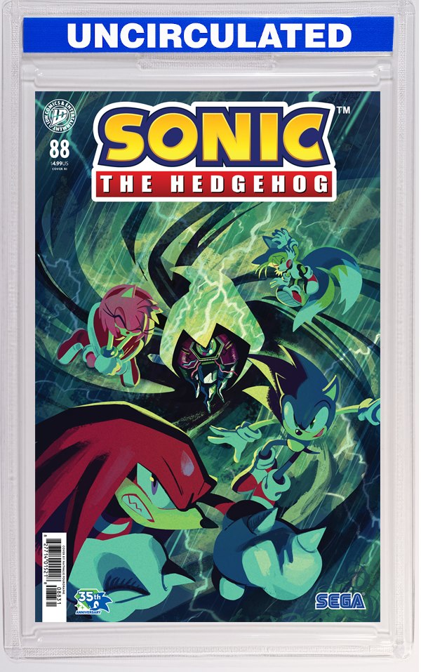 Sonic The Hedgehog #88 Variant RI (Fourdraine)
