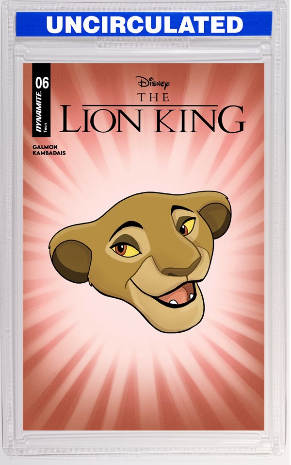 Lion King #6 CVR D Cartoon Head VAR