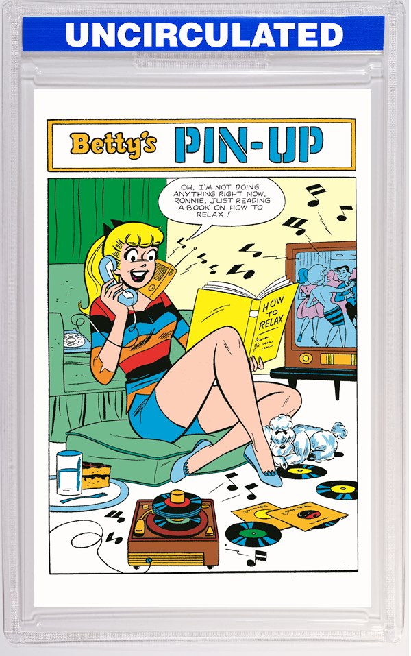 Archie Facsimile #9 Betty And Veronica #40 CVR B Dan DeCarlo Betty Retro Art VAR