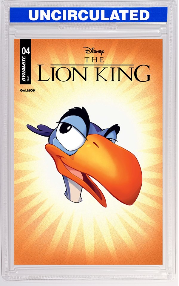 Lion King #4 CVR D Cartoon Head VAR