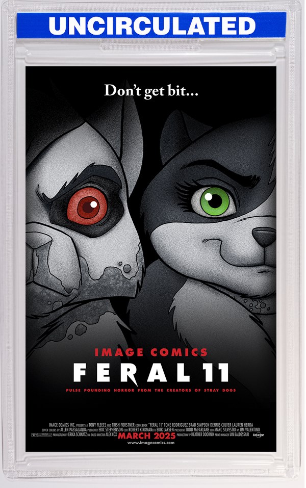 Feral #11 CVR B Trish Forstner & Allen Passalaqua Homage VAR