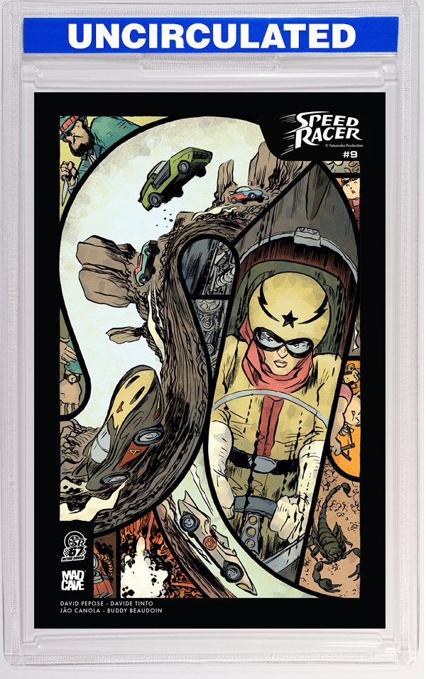 Speed Racer #9 CVR B Jesse Lonergan Retro Connecting VAR