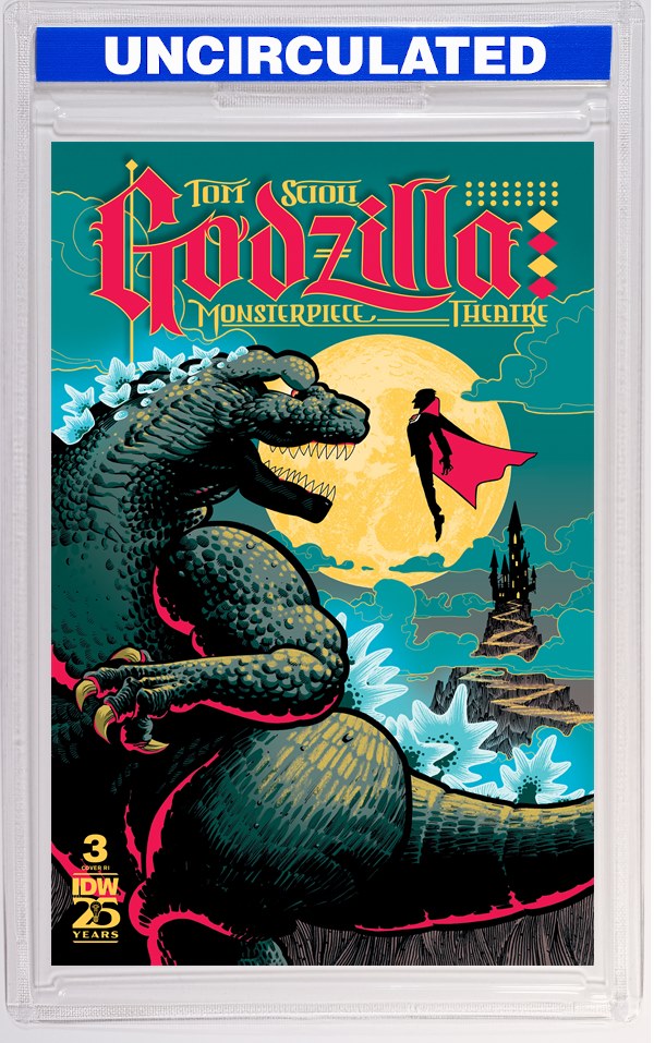 Godzilla's Monsterpiece Theatre #3 Variant RI (J. Gonzo)