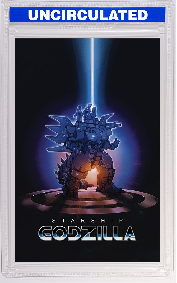Starship Godzilla: Invasion X [Kai-Sei Era] #4 Variant B (Beals Movie Homage Cover)