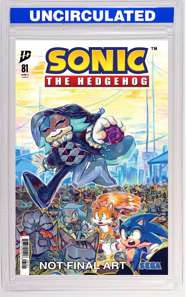Sonic The Hedgehog #81 Variant B (Dutreix)