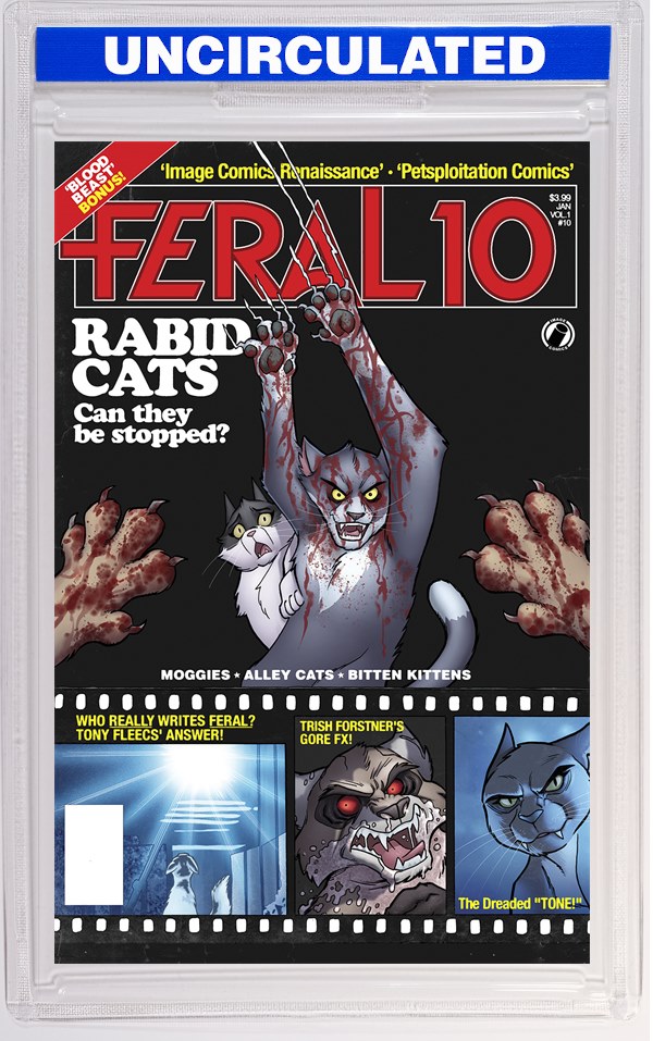 Feral #10 CVR B Tony Fleecs & Trish Forstner Homage VAR