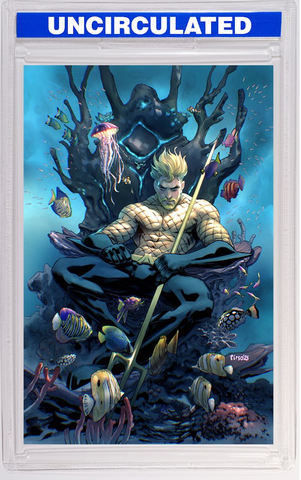 Aquaman #8 CVR D INC Tirso Card Stock VAR