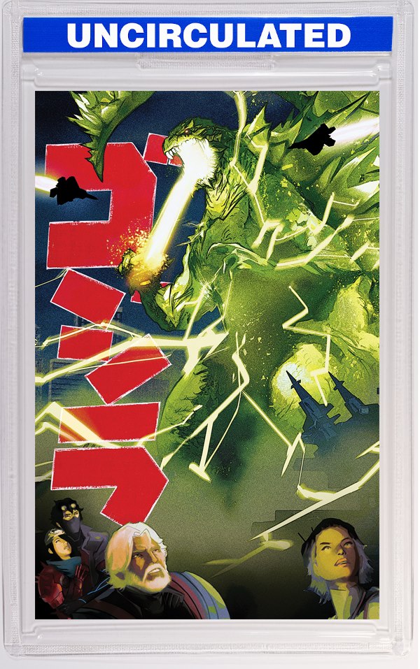 Godzilla [Kai-Sei Era] #7 Variant RI (De Martinis Godzilla 1954 Movie Poster Homage Variant)