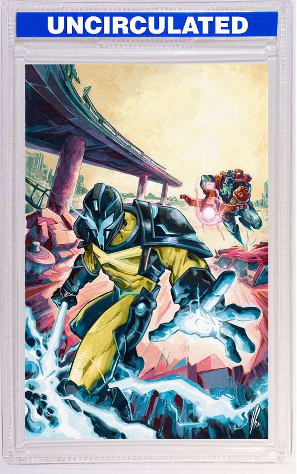 Valiant Beyond: The X-O Manowar #7--The God Hunt #3 Variant D (Locatelli Full Art)