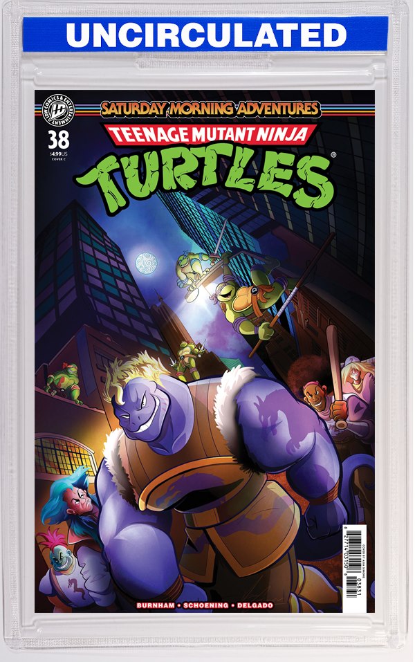 Teenage Mutant Ninja Turtles: Saturday Morning Adventures #38 Variant C (Simone)