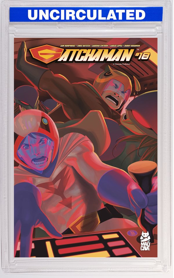 Gatchaman #18 CVR A Inaki Miranda