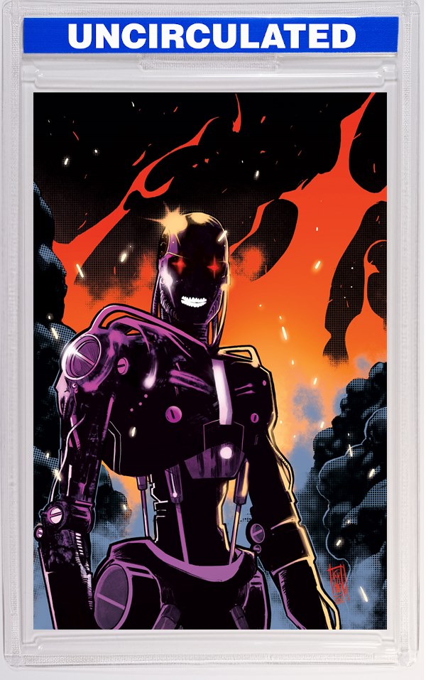 Terminator Metal #4 CVR F INC Emanuele Ercolani Virgin VAR