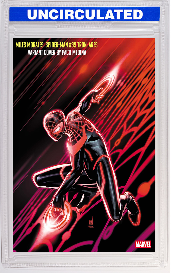 Miles Morales: Spider-Man #39 Paco Medina Tron: Ares Variant