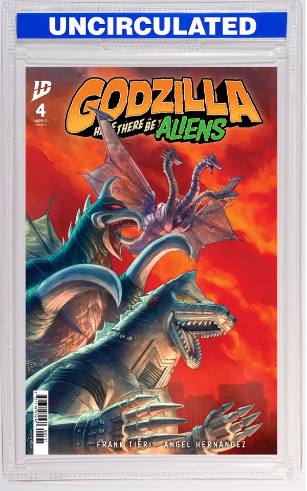 Godzilla: Here There Be Aliens #4 Cover A (Pe)