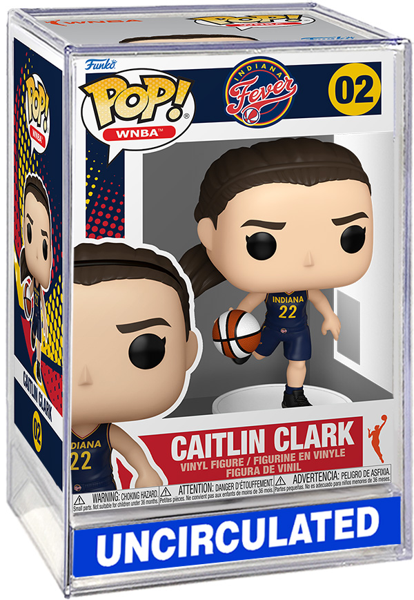Caitlin Clark Indiana Fever (Navy Jersey) Funko Pop! #02