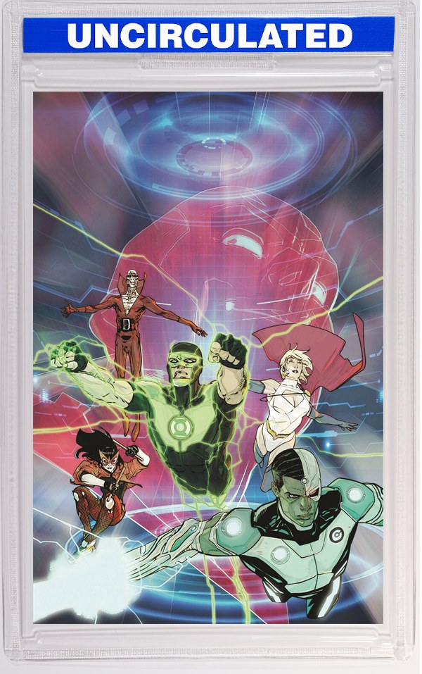 Justice League Red #1 (Of 6) CVR B Carmine Di Giandomenico Card Stock VAR