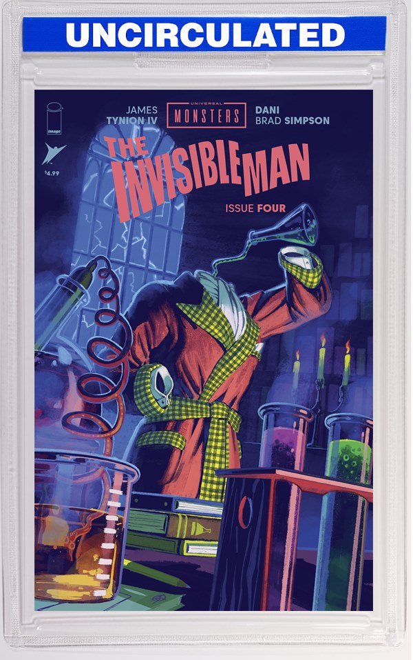 Universal Monsters The Invisible Man #4 (Of 4) CVR F INC David Talaski VAR