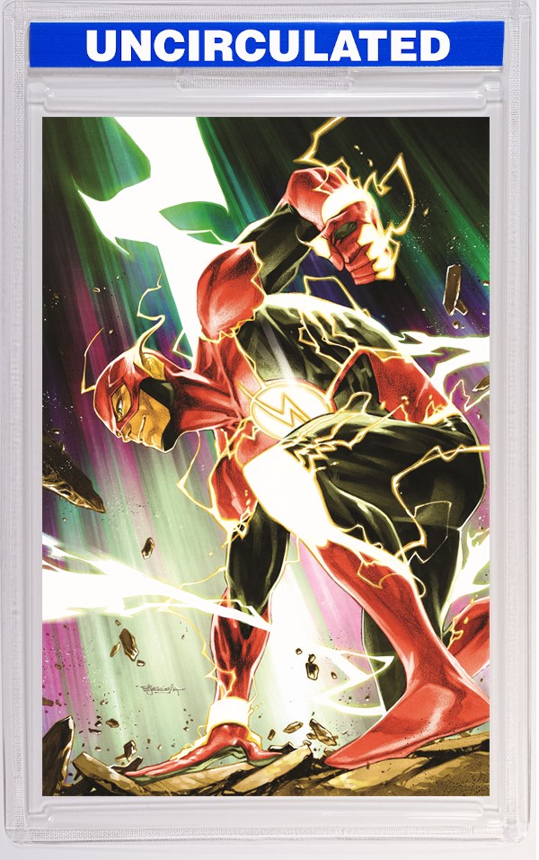 Flash #18 CVR C Stephen Segovia Card Stock VAR