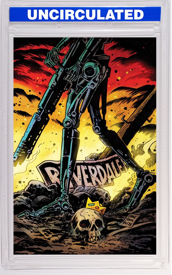 Archie Vs The Terminator #2 CVR E Francesco Francavilla Metal Premium VAR