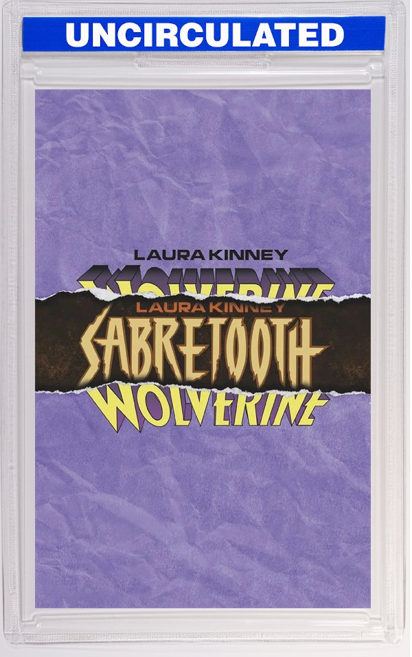 Laura Kinney Wolverine #10 Foreshadow Logo Variant Signed By Erica Schultz