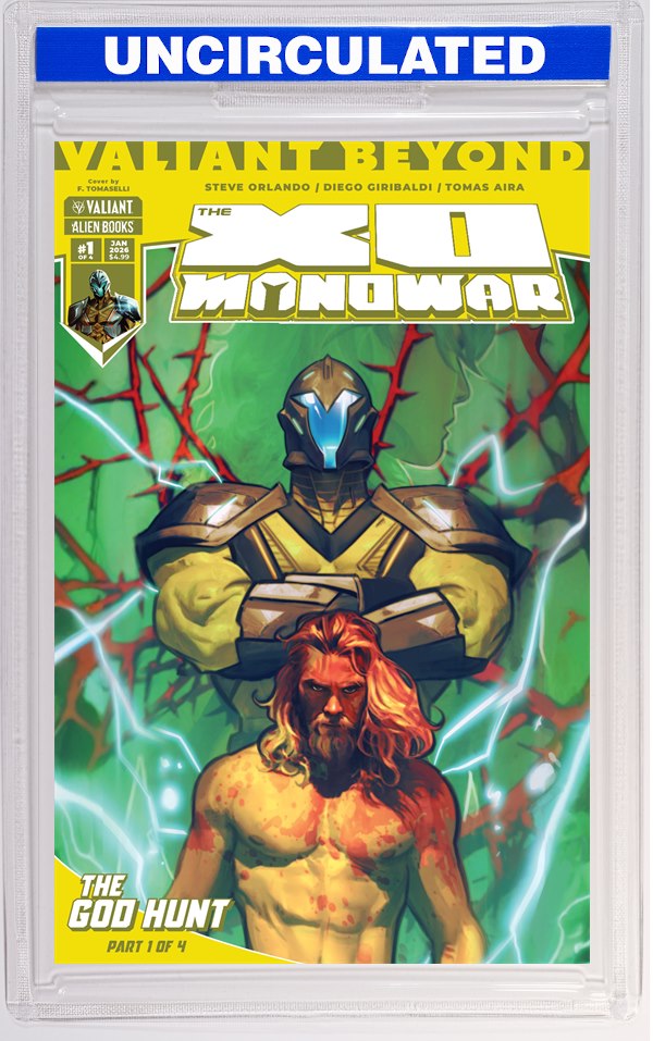 Valiant Beyond: The X-O Manowar #5--The God Hunt #1 Cover A (Tomaselli)