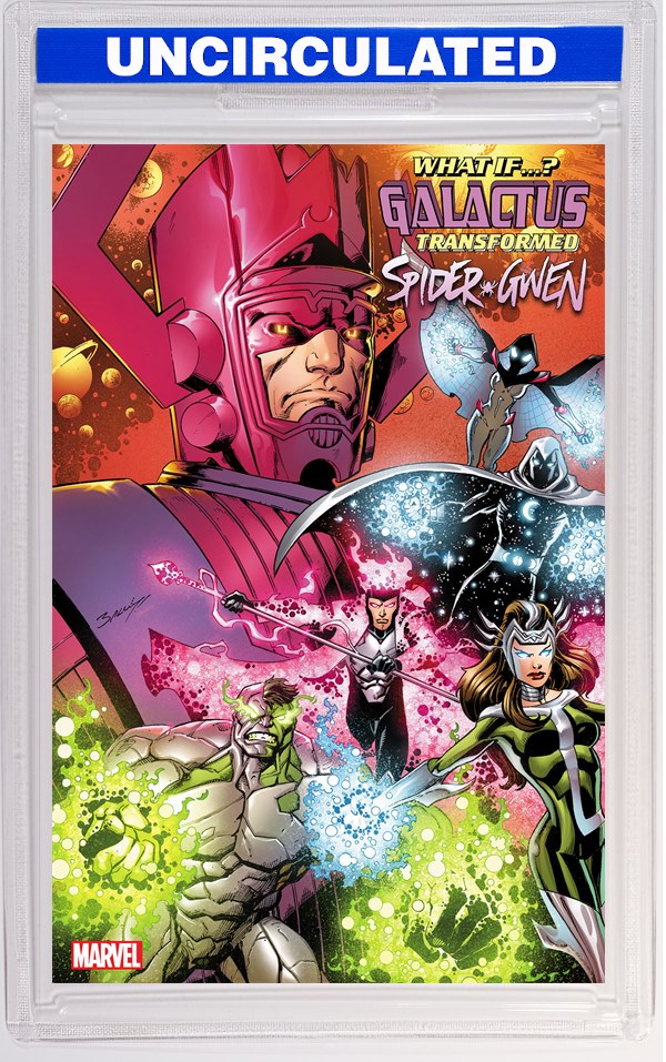 What If...? Galactus: Galactus Transformed Spider-Gwen? #1 Mark Bagley Variant