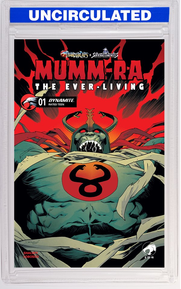 Mummra The Everliving #1 CVR R INC Declan Shalvey Signed By Larry Kenney VAR
