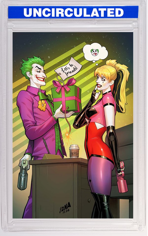 Harley Quinn #50 CVR D David Nakayama April Fools Card Stock VAR