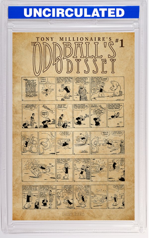 Oddballs Odyssey #1 (One-Shot) CVR D Ec Segar Old Masters VAR