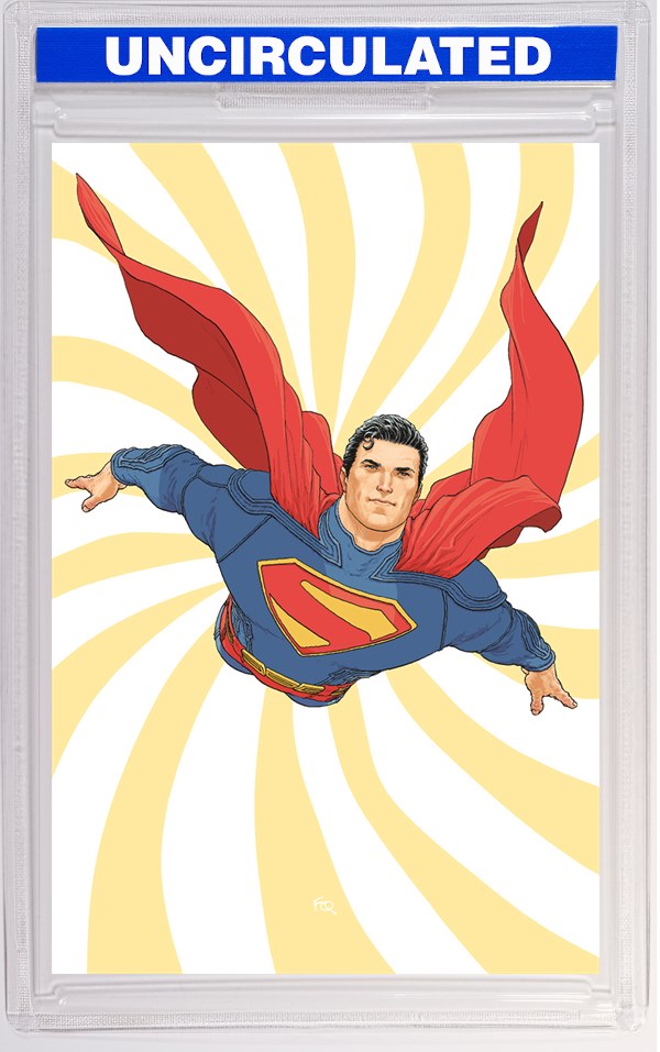 Justice League Unlimited #9 CVR F Frank Quitely Superman Movie Card Stock VAR (We Are Yesterday)