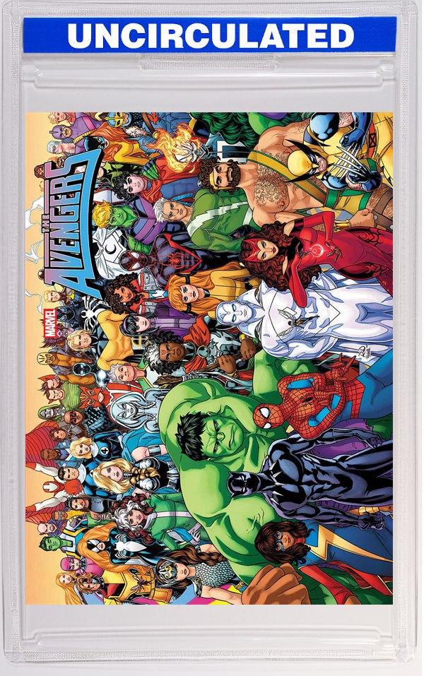 Avengers #34 Wraparound Cover