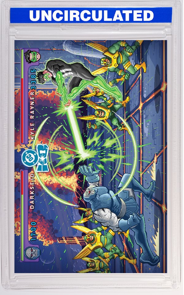 DC K.O. Green Lantern Galactic Slam #1 (One Shot) CVR E Juan Ferreyra Wraparound Card Stock VAR