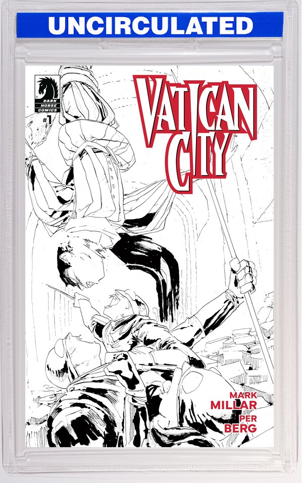 Vatican City #1 (CVR B) (B&W) (Per Berg)