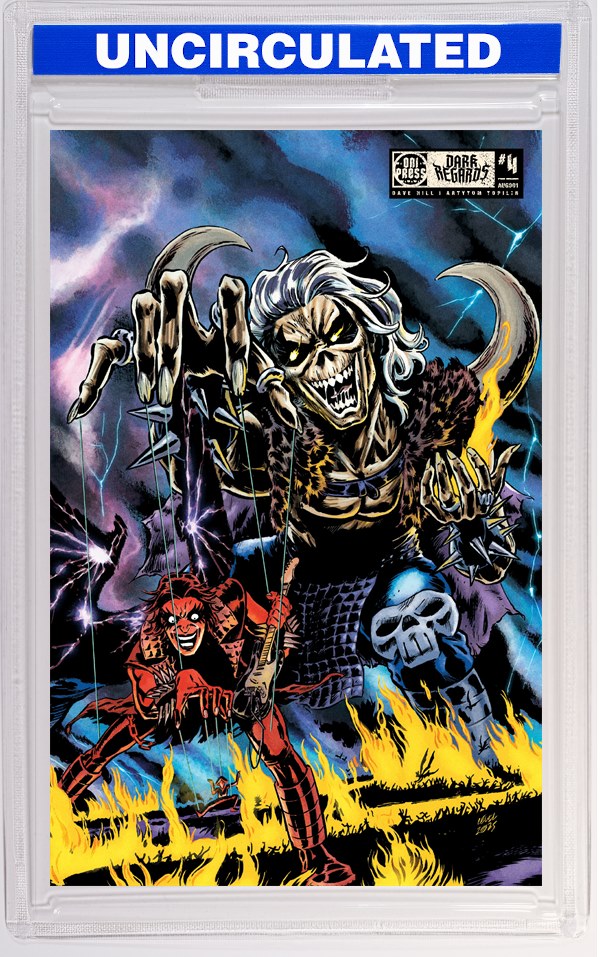 Dark Regards #4 (Of 4) CVR D INC Brian Level Album VAR